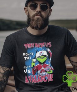 NHL Santa Grinch They Hate Us Because They Ain’t Us Colorado Avalanche T Shirt