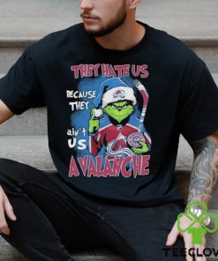 NHL Santa Grinch They Hate Us Because They Ain’t Us Colorado Avalanche T Shirt