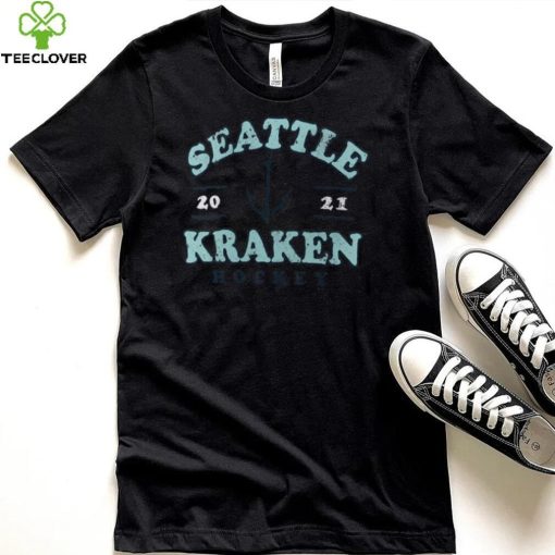 NHL Seattle Kraken 2 Hit Tri Blend T Shirt