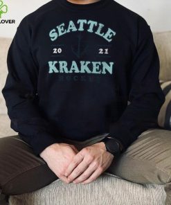 NHL Seattle Kraken 2 Hit Tri Blend T Shirt