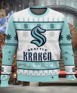 NHL Seattle Kraken 3D Christmas Sweater Ugly Christmas Sweater Christmas Gift Ideas