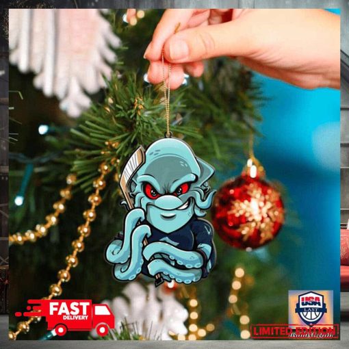 NHL Seattle Kraken Mascot Christmas 2023 Holiday Tree Decorations Ornament