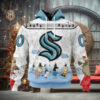 NHL San Jose Sharks Special Peanuts Ice Skating Design Hoodie