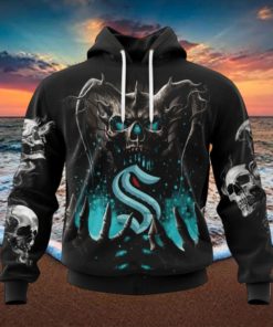 NHL Seattle Kraken Special Skull Art Design Hoodie