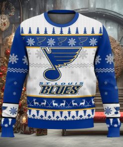NHL St. Louis Blues 3D Ugly Christmas Sweater Men And Women Christmas Gift