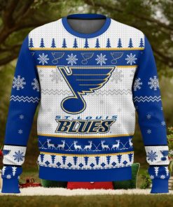 NHL St. Louis Blues 3D Ugly Christmas Sweater Men And Women Christmas Gift