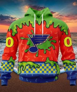 NHL St. Louis Blues Special Nickelodeon Design Hoodie