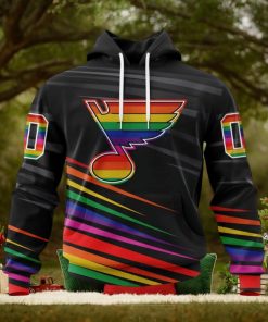 NHL St. Louis Blues Special Pride Design Hockey Is For Everyone Hoodie