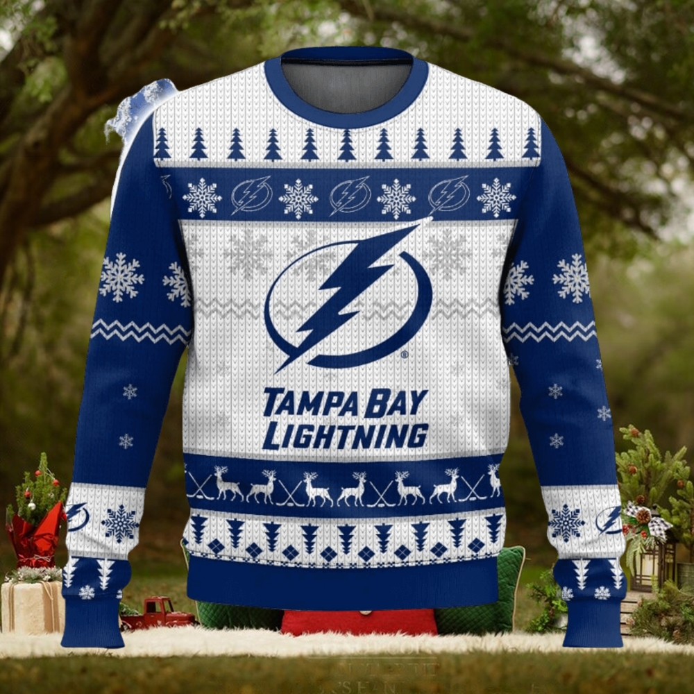 NHL Tampa Bay Lightning 3D Christmas Sweater Ugly Christmas Sweater Christmas Gift Ideas NHL Tampa Bay Lightning 3D Christmas Sweater Ugly Christmas Sweater Christmas Gift Ideas