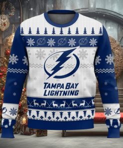 NHL Tampa Bay Lightning 3D Ugly Christmas Sweater Men And Women Christmas Gift