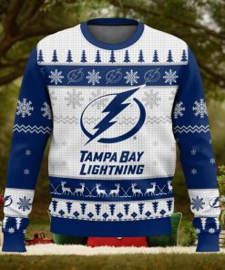 NHL Tampa Bay Lightning 3D Ugly Christmas Sweater Men And Women Christmas Gift