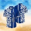 NHL Tampa Bay Lightning Hawaiian Shirt Tropical Apricot Blossom Pattern Summer Hawaiian Shirt