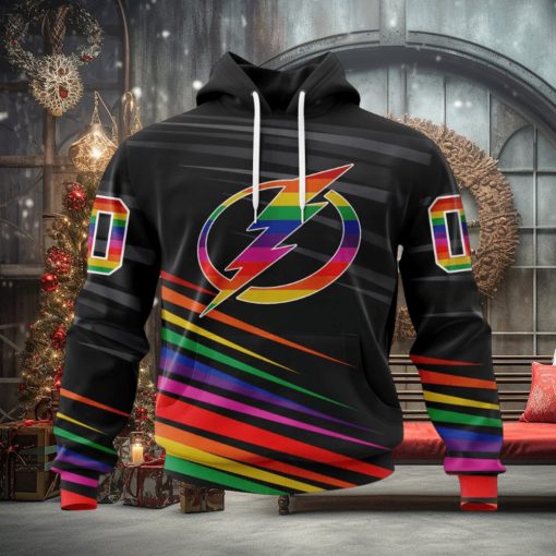 NHL Tampa Bay Lightning Special Pride Design Hockey Is For Everyone Hoodie
