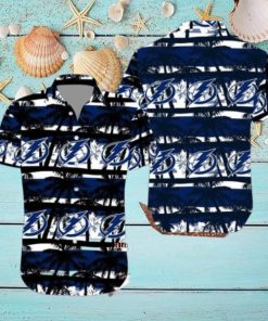 NHL Tampa Bay Lightning Summer Coconut Tree Hawaiian Set