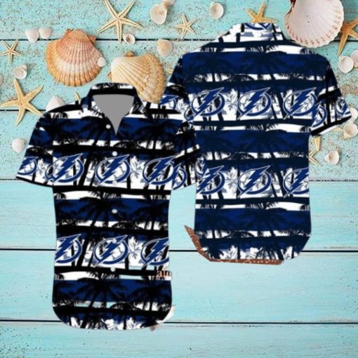 NHL Tampa Bay Lightning Summer Coconut Tree Hawaiian Set