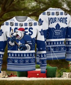 NHL Toronto Maple Leafs Mascot Ugly Sweater For Christmas