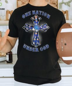 NHL Toronto Maple Leafs One Nation Under God Signatures Shirt