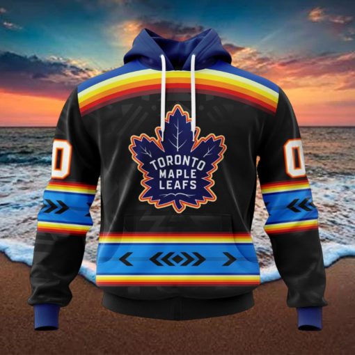 NHL Toronto Maple Leafs Special Native Heritage Design Hoodie