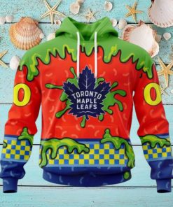 NHL Toronto Maple Leafs Special Nickelodeon Design Hoodie