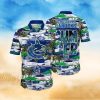 NHL Vancouver Canucks Hawaiian Shirt Tropical Desert Island Motif Summer Hawaiian Shirt