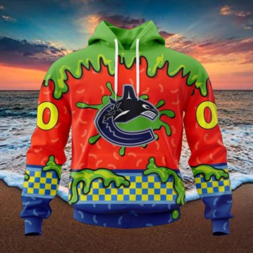 NHL Vancouver Canucks Special Nickelodeon Design Hoodie