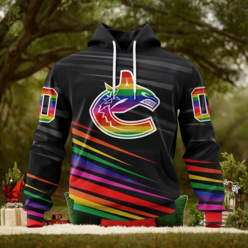NHL Vancouver Canucks Special Pride Design Hockey Is For Everyone Hoodie