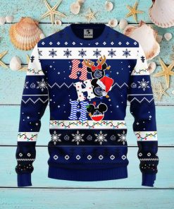 NHL Vancouver Canucks Ugly Sweater Hohoho Mickey Ugly Christmas Sweater