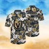 NHL St. Louis Blues Hawaiian Shirt Tropical Flamingo Pattern Summer Hawaiian Shirt