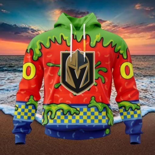 NHL Vegas Golden Knights Special Nickelodeon Design Hoodie