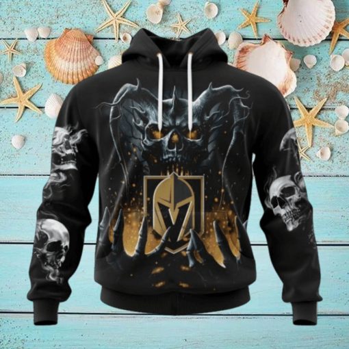 NHL Vegas Golden Knights Special Skull Art Design Hoodie