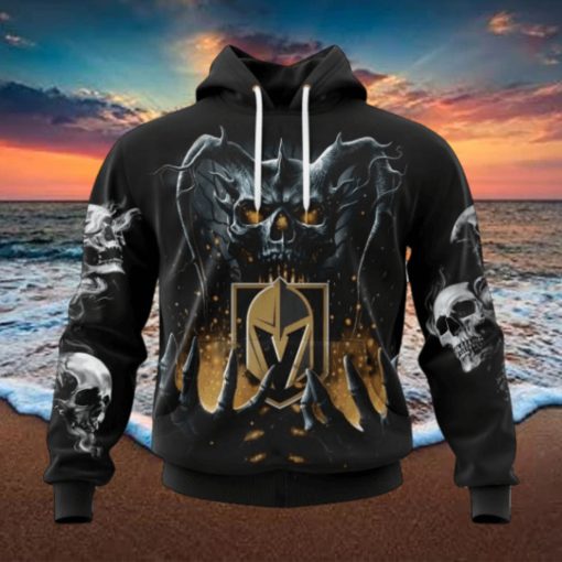 NHL Vegas Golden Knights Special Skull Art Design Hoodie