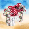 NHL Washington Capitals Hawaiian Shirt Tropical Hat And Glasses Pattern Summer Hawaiian Shirt