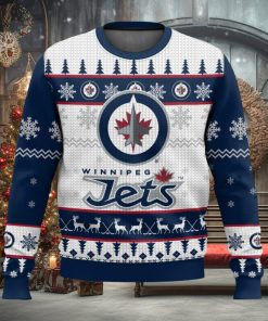 NHL Winnipeg Jets 3D Ugly Christmas Sweater Men And Women Christmas Gift