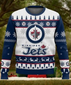 NHL Winnipeg Jets 3D Ugly Christmas Sweater Men And Women Christmas Gift