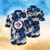 NHL St. Louis Blues Hawaiian Shirt Tropical Flamingo Pattern Summer Hawaiian Shirt