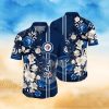 NHL Winnipeg Jets Hawaiian Shirt Tropical Hepatica Floral Pattern Summer Hawaiian Shirt