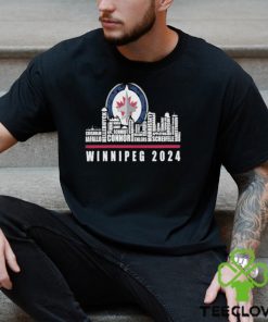 NHL Winnipeg Jets T Shirt, Winnipeg 2024 Skyline Shirt