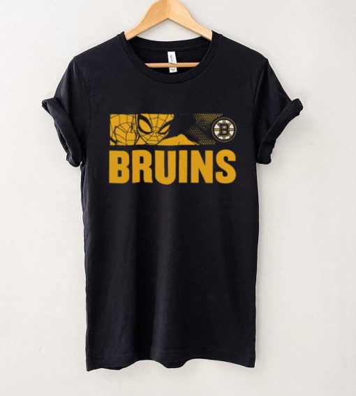 NHL Youth Boston Bruins Marvel Black Shirt