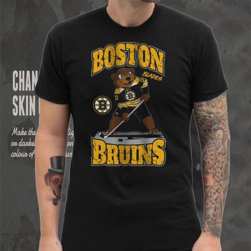 NHL Youth Boston Bruins Mascot Crackin Up Black T Shirt