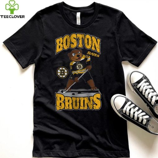 NHL Youth Boston Bruins Mascot Crackin Up Black T Shirt