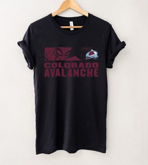 NHL Youth Colorado Avalanche Marvel Black Shirt