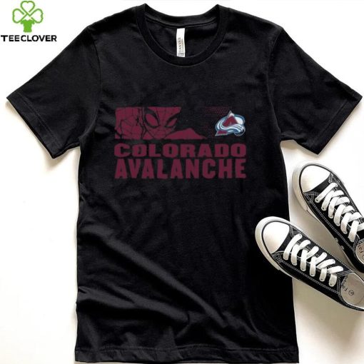 NHL Youth Colorado Avalanche Marvel Black Shirt