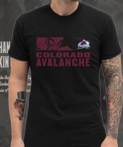 NHL Youth Colorado Avalanche Marvel Black Shirt