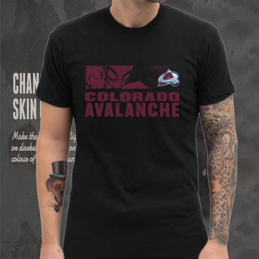 NHL Youth Colorado Avalanche Marvel Black Shirt