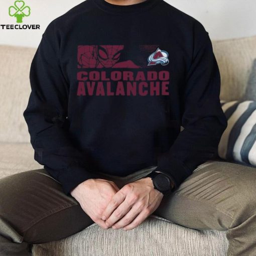 NHL Youth Colorado Avalanche Marvel Black Shirt