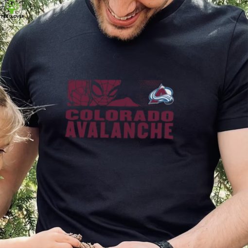 NHL Youth Colorado Avalanche Marvel Black Shirt