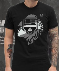 NHL Youth Los Angeles Kings Knockout Black T Shirt