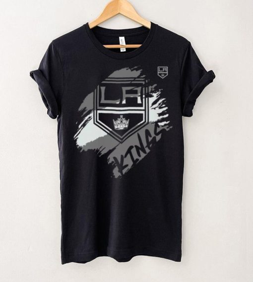 NHL Youth Los Angeles Kings Knockout Black T Shirt