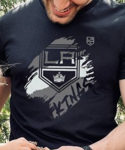 NHL Youth Los Angeles Kings Knockout Black T Shirt