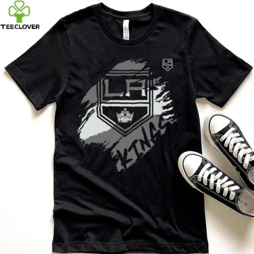 NHL Youth Los Angeles Kings Knockout Black T Shirt